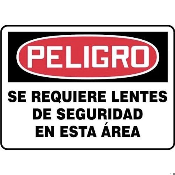 Accuform OSHA DANGER Safety Sign SAFETY SHMPPA002VA SHMPPA002VA - main